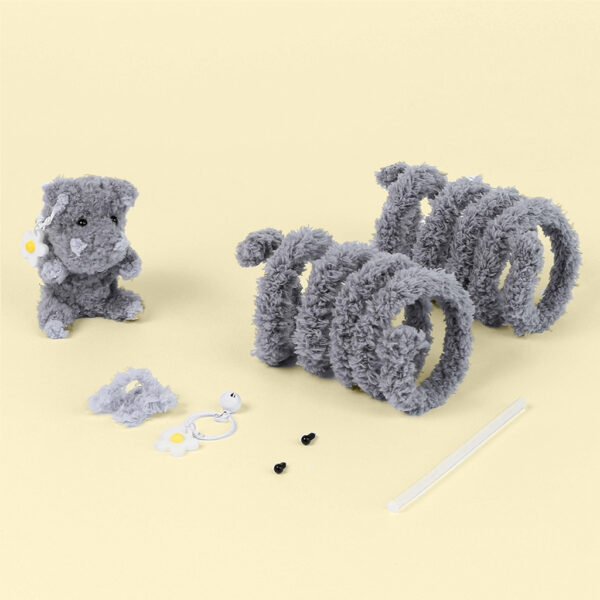 Hippo Pipe Cleaners Craft DIY Kit - Image 3