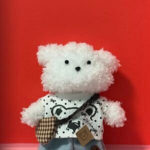 Retro Dot Bear Pipe Cleaners Craft DIY Kit