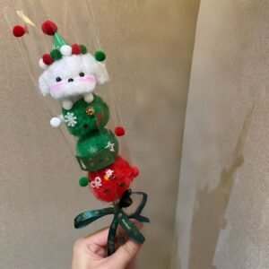 Christmas 'Candy Cane Pup' Craft Kit - A Sweet & Adorable DIY Ornament