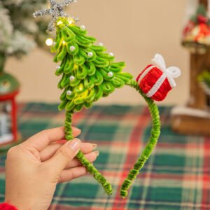 Festive Headband DIY Kit - Create Your Snowman & Reindeer Christmas Party Wear